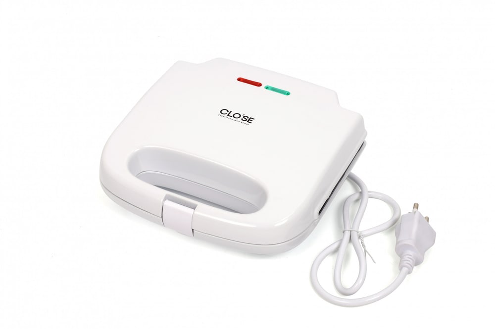 CLOSE เครื่องทำแซนด์วิช 700 วัตต์ รุ่น KJ-177 ขนาด สีขาว