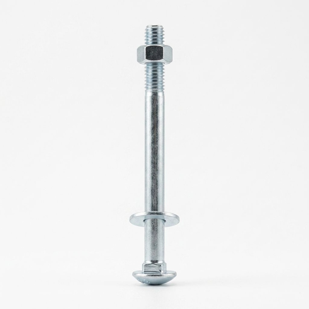 น็อตหัวกลมตีเย็น ขนาด 1/2"x8"( 1 กก./ถุง)