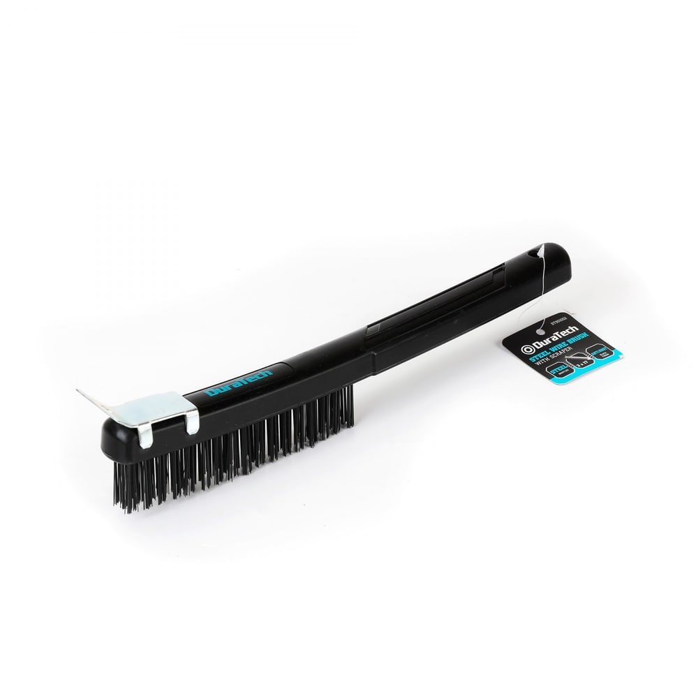 Duratech แปรงลวดเหล็กพร้อมที่ขูด ขนาด 3x17 รุ่น DT901002