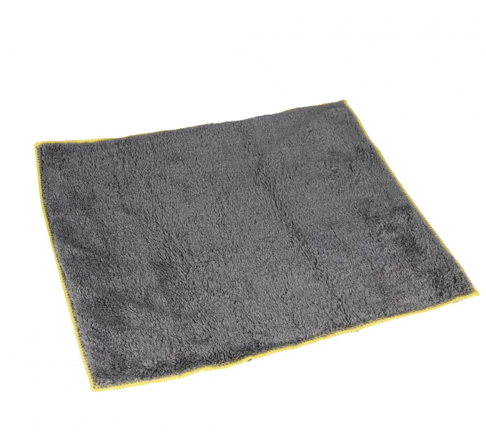 ICLEAN ผ้าเช็ดทำความสะอาด 2 ชิ้น ขนาด 40x40 ซม. รุ่น SuperSoft TG59351 สีเทา