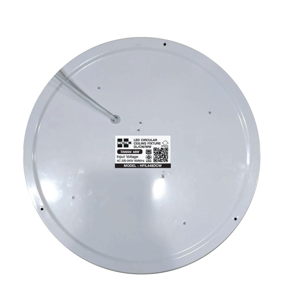 HI-TEK ชุดโคม LED เพดานกลม 48W รุ่น ตะวัน เปลี่ยน 3 แสง
