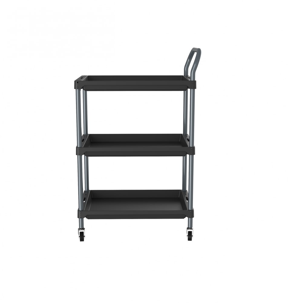 HUMMER ชั้นเก็บเครื่องมืออเนกประสงค์ 3ชั้น ขนาด 60x40x102CM รุ่น GB508S-3 สีดำ