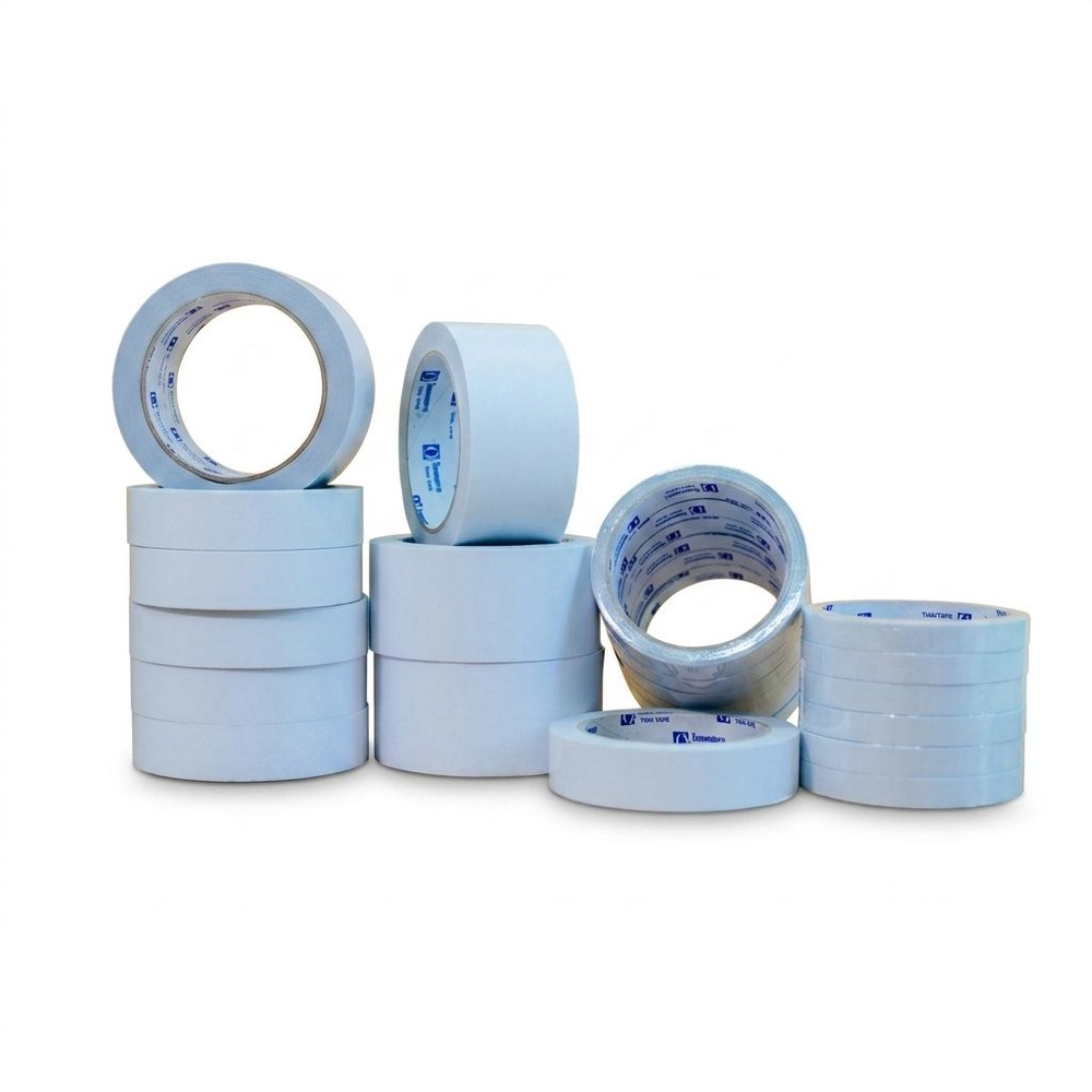 THAI TAPEเทปกาว 2 หน้าบาง (กาวน้ำมัน) ขนาด18mm.x10Y.