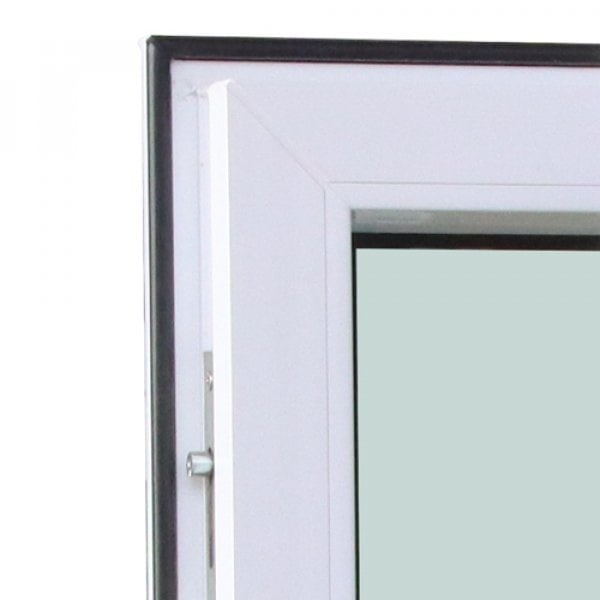 WINDOW ASIA (10MAX) UPVC หน้าต่างบานเปิด 60X110 ซม. สีขาว พร้อมมุ้ง