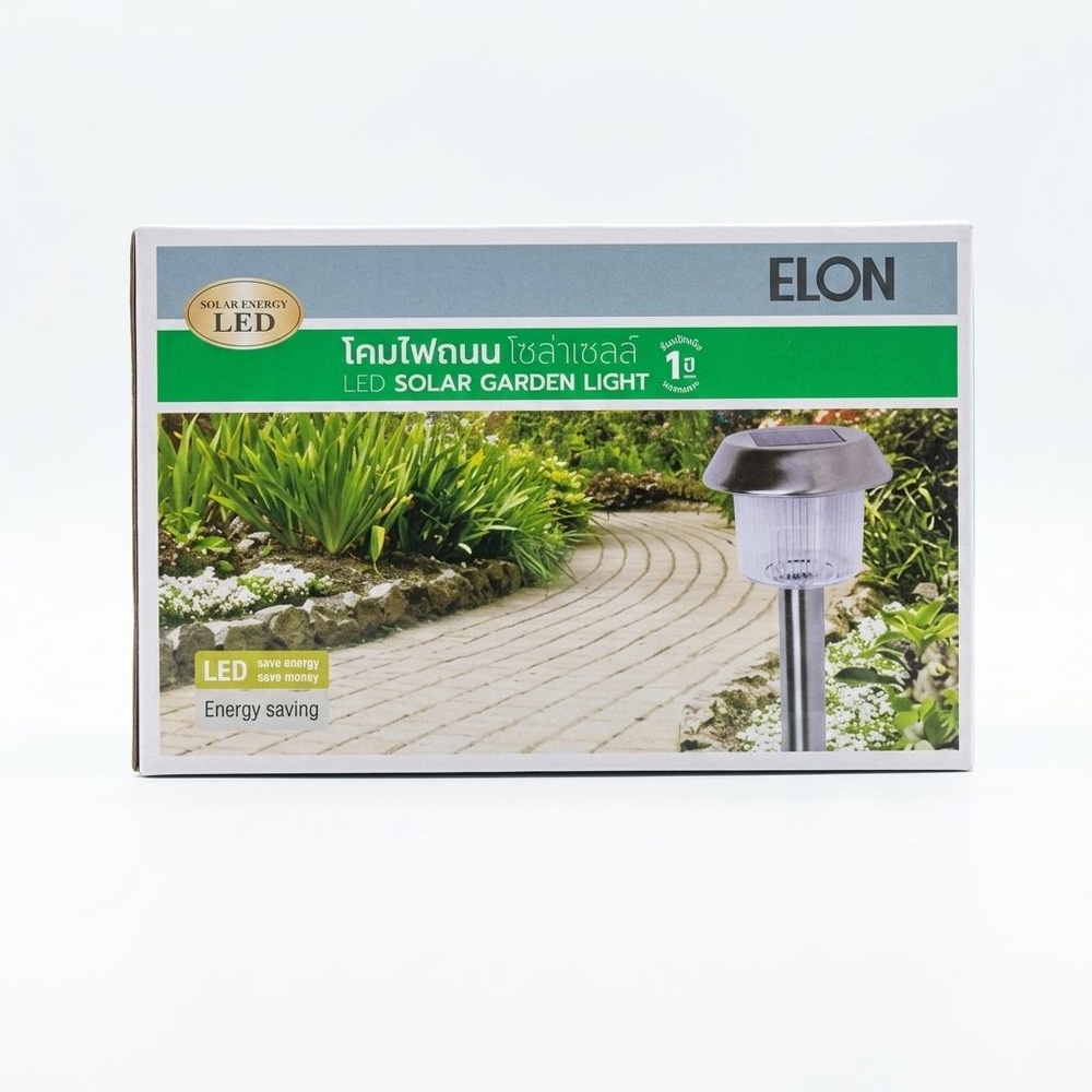 โคมไฟสวนพลังงานแสงอาทิตย์ปักดิน รุ่น XLTD-300-1 ELON
