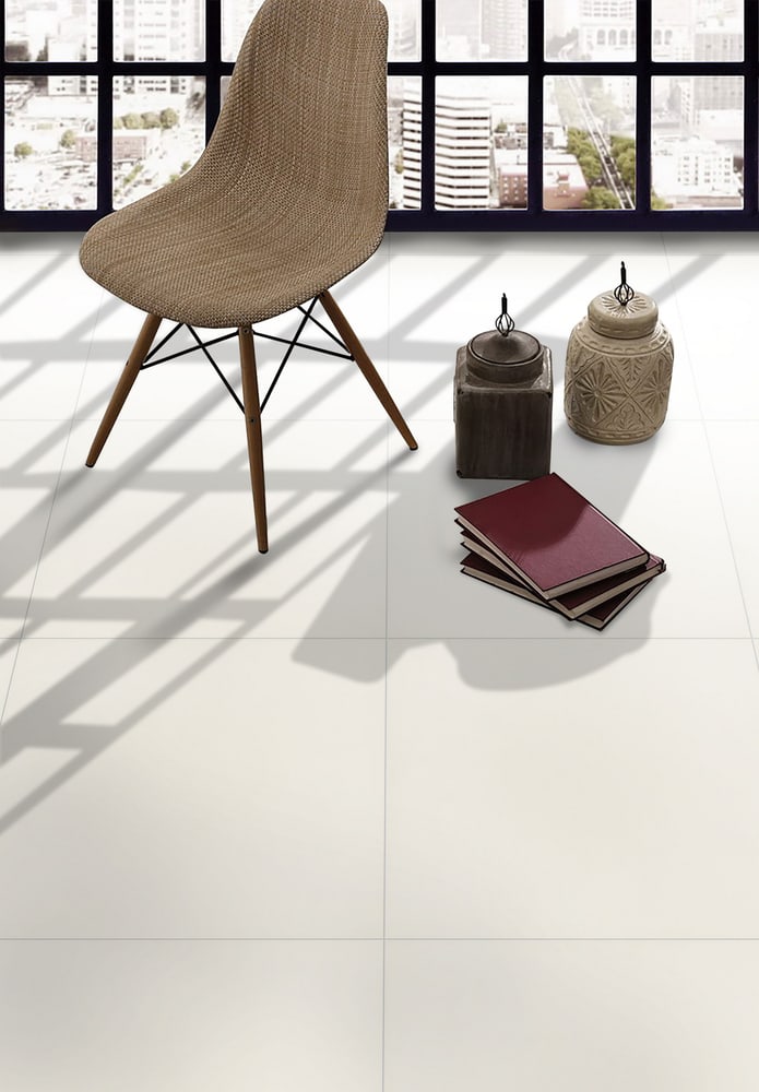 Marbella กระเบื้องแกรนิตโต้ 60x60 ซม. เดซี่-ครีม DGDS6001 Glossy (4P)