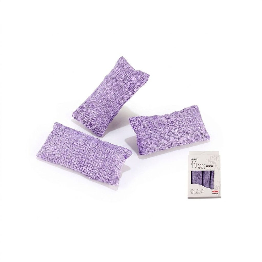 USUPSO ชุดถ่านชาโคลระงับกลิ่น - ม่วง