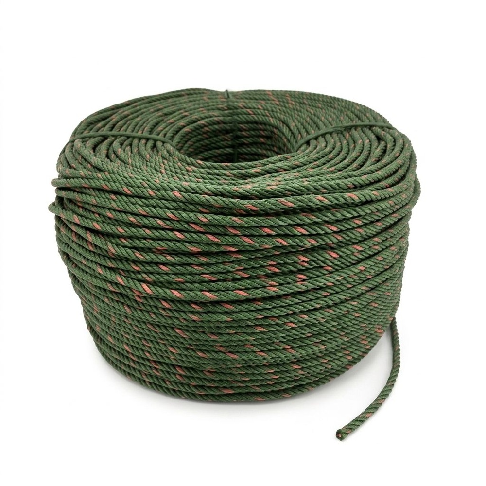 เชือกไนล่อน สีขี้ม้า 12 มม. รุ่น NLR-08G