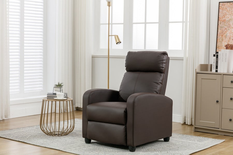PULITO เก้าอี้พักผ่อน รุ่น CEDAR ขนาด 67x87x100 ซม. สีน้ำตาล