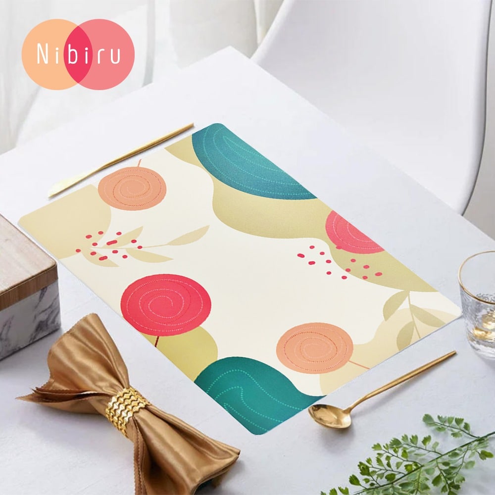 NIBIRU แผ่นรองจาน PP 28.5x43.5 ซม. SONOMI-03