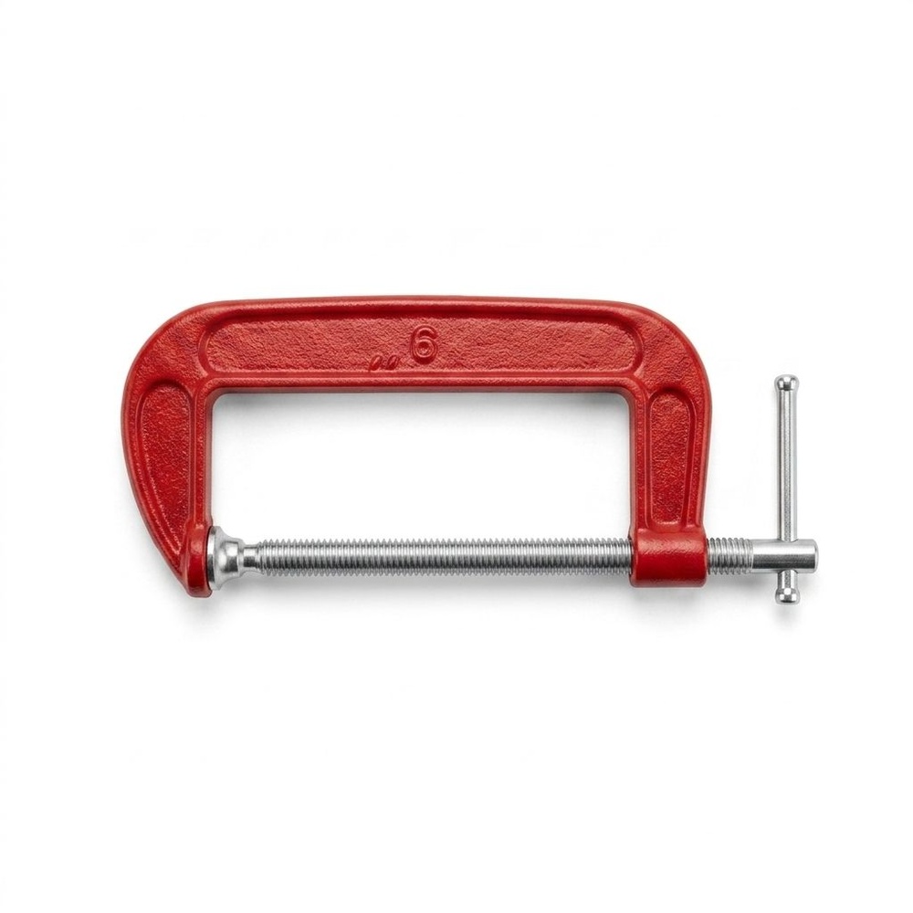 HUMMER ปากกาจับชิ้นงานรูปตัวซี (C-Clamp) ขนาด 6" รุ่น GM101