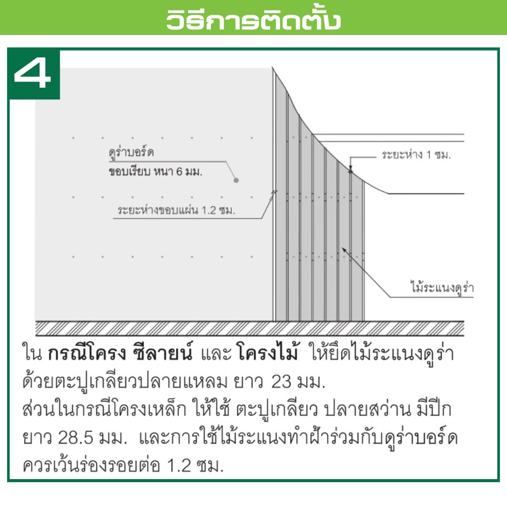 ดูร่าวัน ไม้ระแนง 0.8x7.5x300 ซม. สีมะฮอกกานี