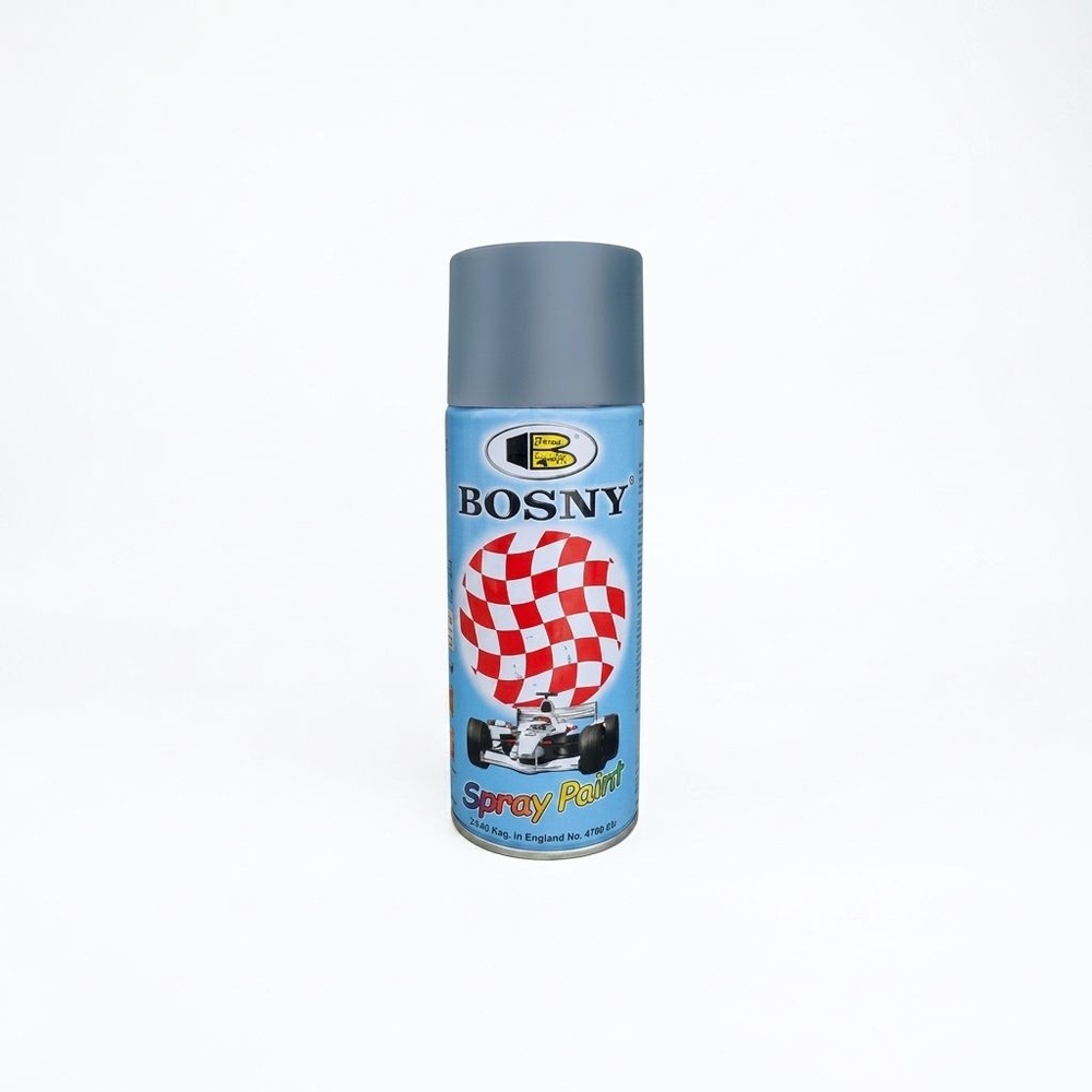 BOSNY สีสเปรย์ #4 400 CC. Flat Black