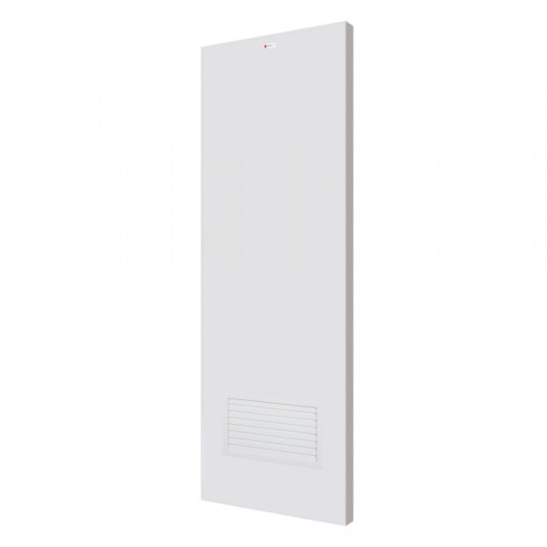 BATHIC ประตูพีวีซี BPC2 70x200 ซม. สีขาว (เจาะรูลูกบิด)