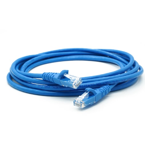 LINK สายแลน สายพ่วง CAT 5E RJ45 ยาว 5 M รุ่น US-5015LZ-4 สีฟ้า
