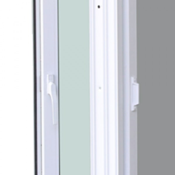 WINDOW ASIA (10MAX) UPVC หน้าต่างบานเปิด 60X110 ซม. สีขาว พร้อมมุ้ง