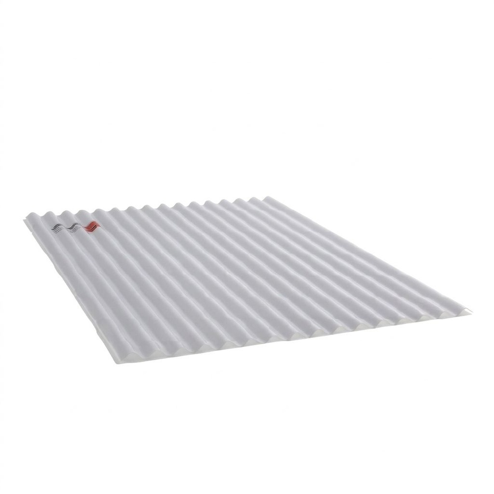 แผ่นโปร่งแสง เอสซีจี ลอนกันสาด รุ่น UV-SHIELD 0.12x105x300ซม.สีขาวขุ่น