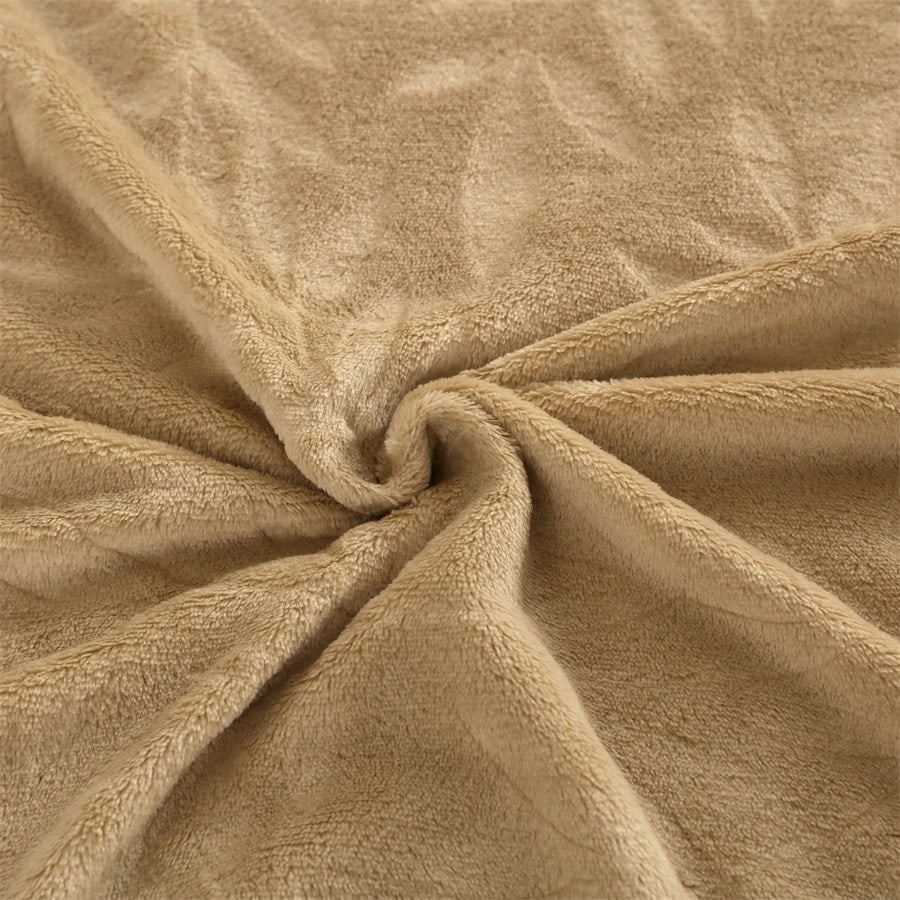 Truffle ผ้าห่ม รุ่น Yuna-02 ขนาด 150x200 ซม. สีกากี