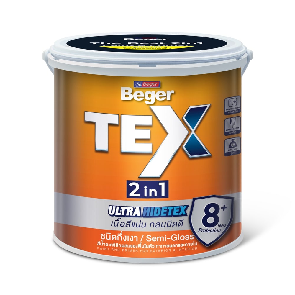 Beger TEX 2in1 ภายนอก กึ่งเงา 1GL เบส B