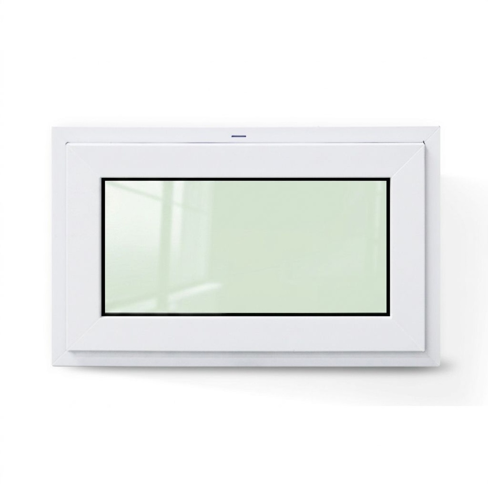 RAKANGTHONG หน้าต่างบานกระทุ้ง UPVC 80x50 cm. สีขาว