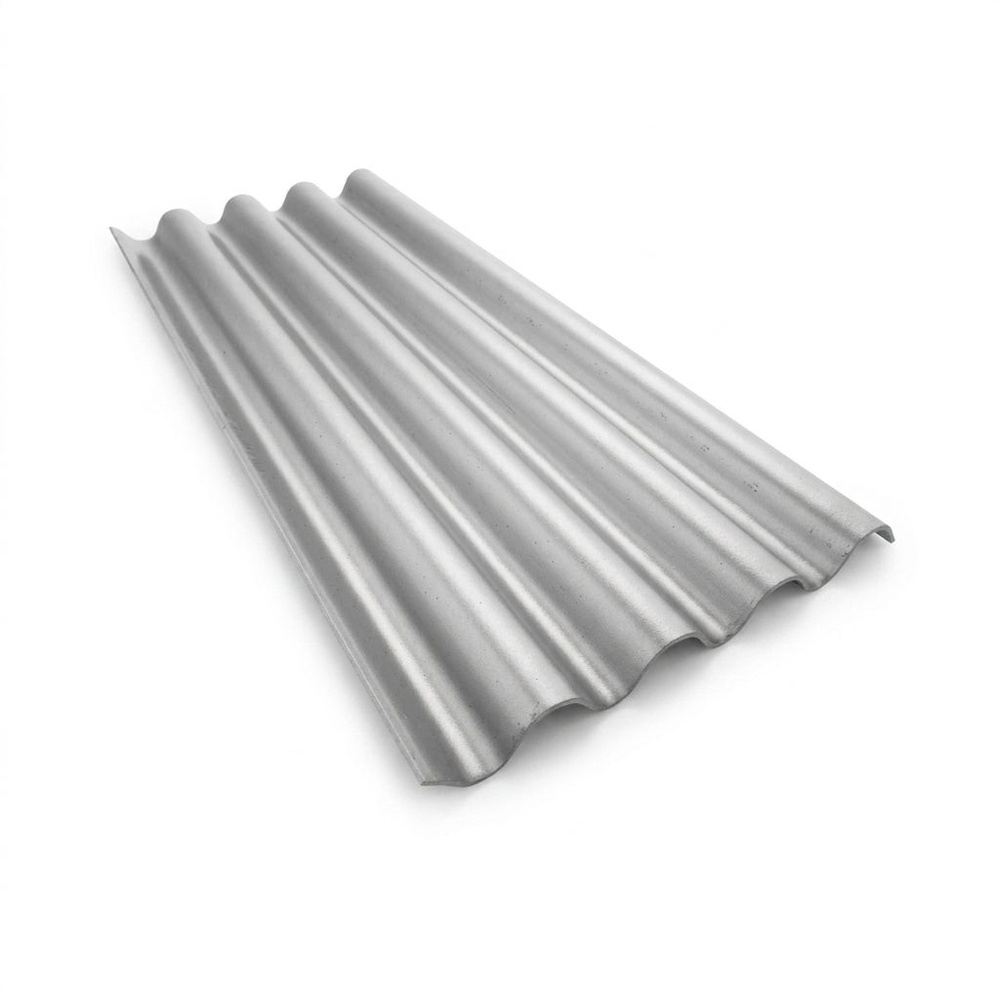 ตราเพชร กระเบื้องหลังคาจตุลอน 0.50x50x120 ซม. สีเทาแพลทินัม