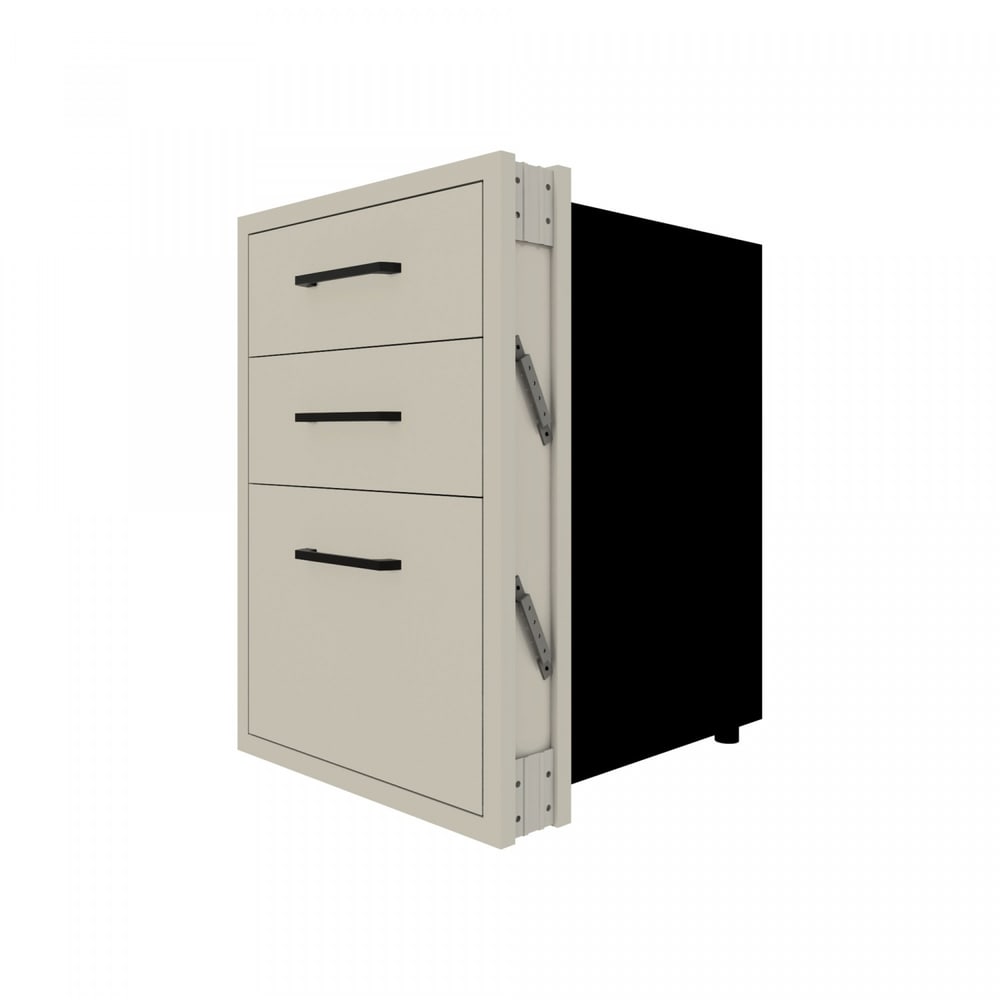 CLOSE ตู้ลิ้นชัก uPVC LIMA ขนาด 44x65 ซม. Vacuum สีเบจ