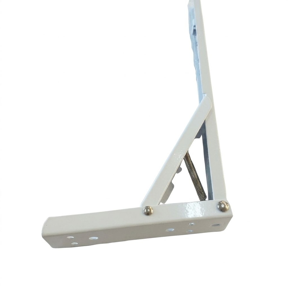 ฉากรับชั้นเหล็ก 14" AWM-ZJ008 34*13.3*3.2cm สีขาว