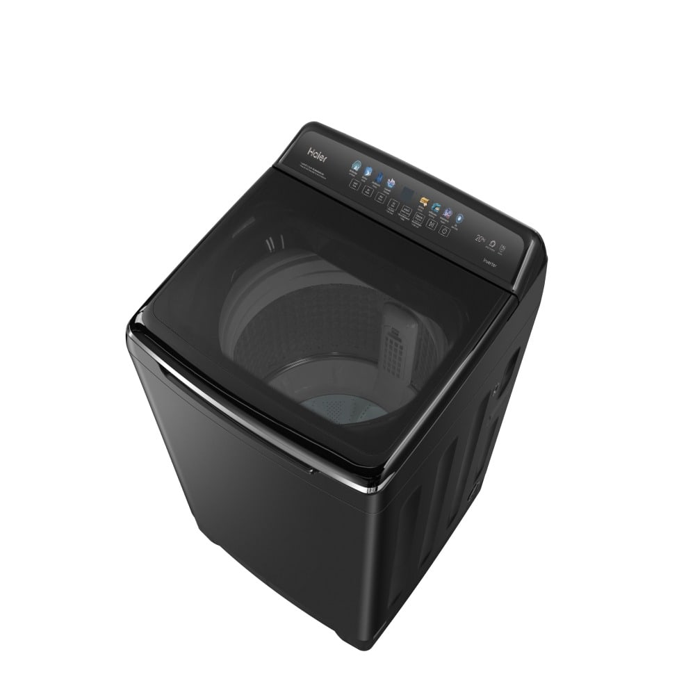 HAIER เครื่องซักผ้าฝาบน ขนาด 20 กก. รุ่น HWM200-B2158B สีดำ