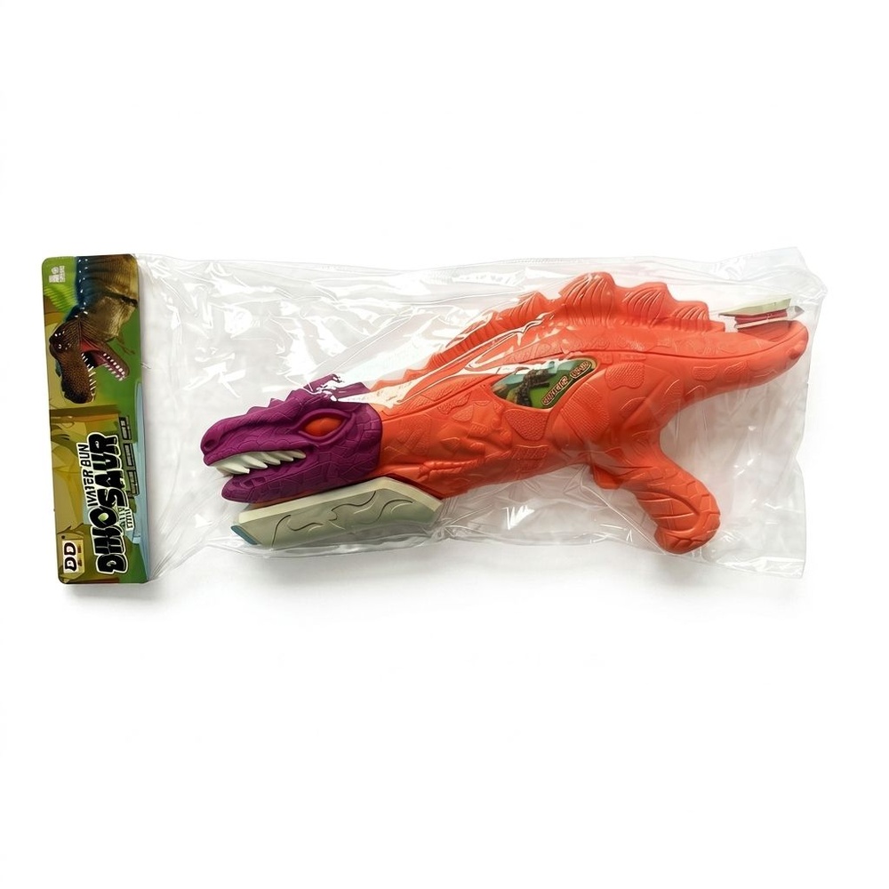 TOYS ของเล่นปืนฉีดน้ำแบบชักลายไดโนเสาร์ รุ่น # 1062 ขนาด(45.5x22x7.5 ซม.) คละสี