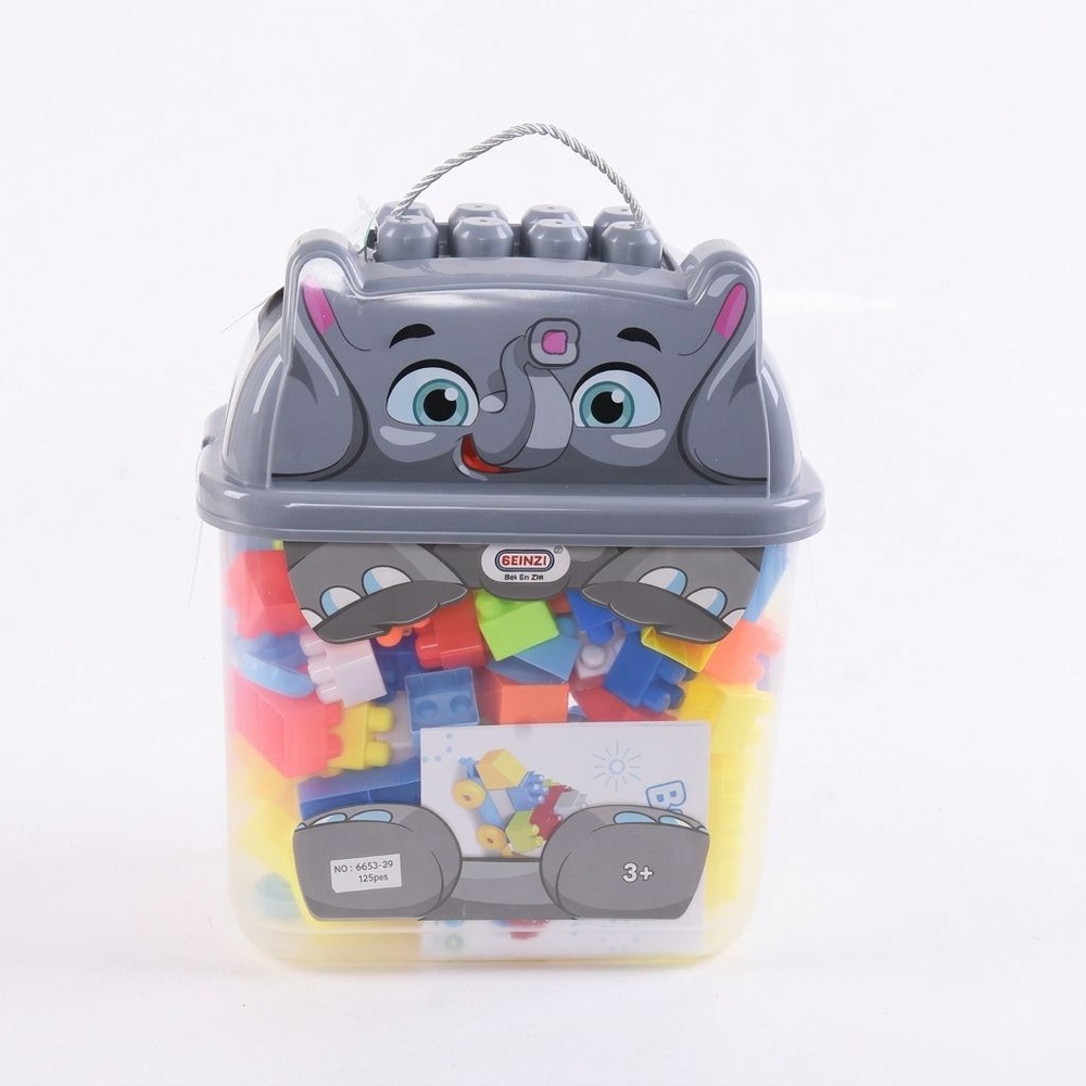 TOYS ชุดตัวต่อกล่องช้าง 125ชิ้น #6653-39 (27x16x33ซม.)