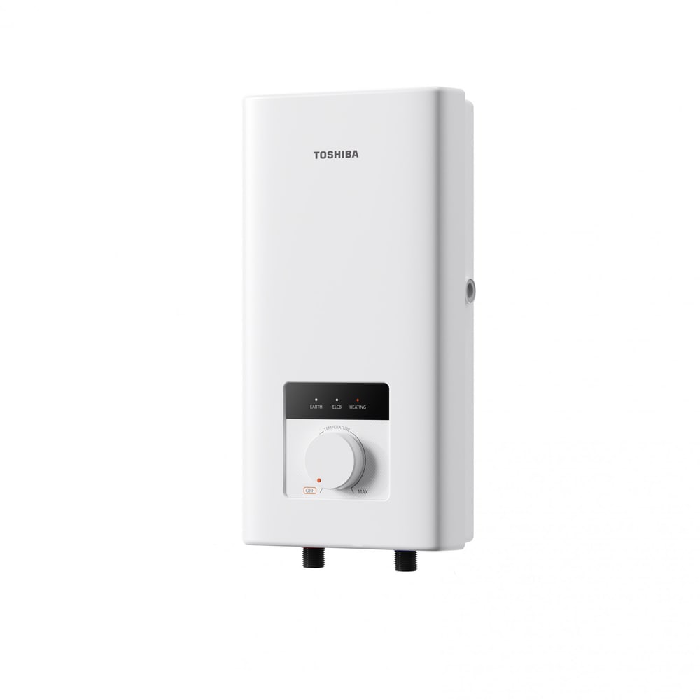 TOSHIBA เครื่องทำน้ำอุ่น 3800 วัตต์ รุ่น TWH-38MFNTH(W)-WB สีขาว