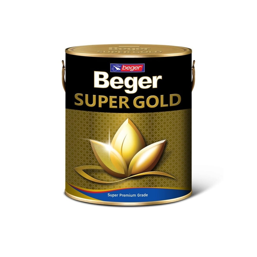 Beger สีทองคำ A/L123 1กล. สูตรน้ำมัน เฉดสีทองสวิส