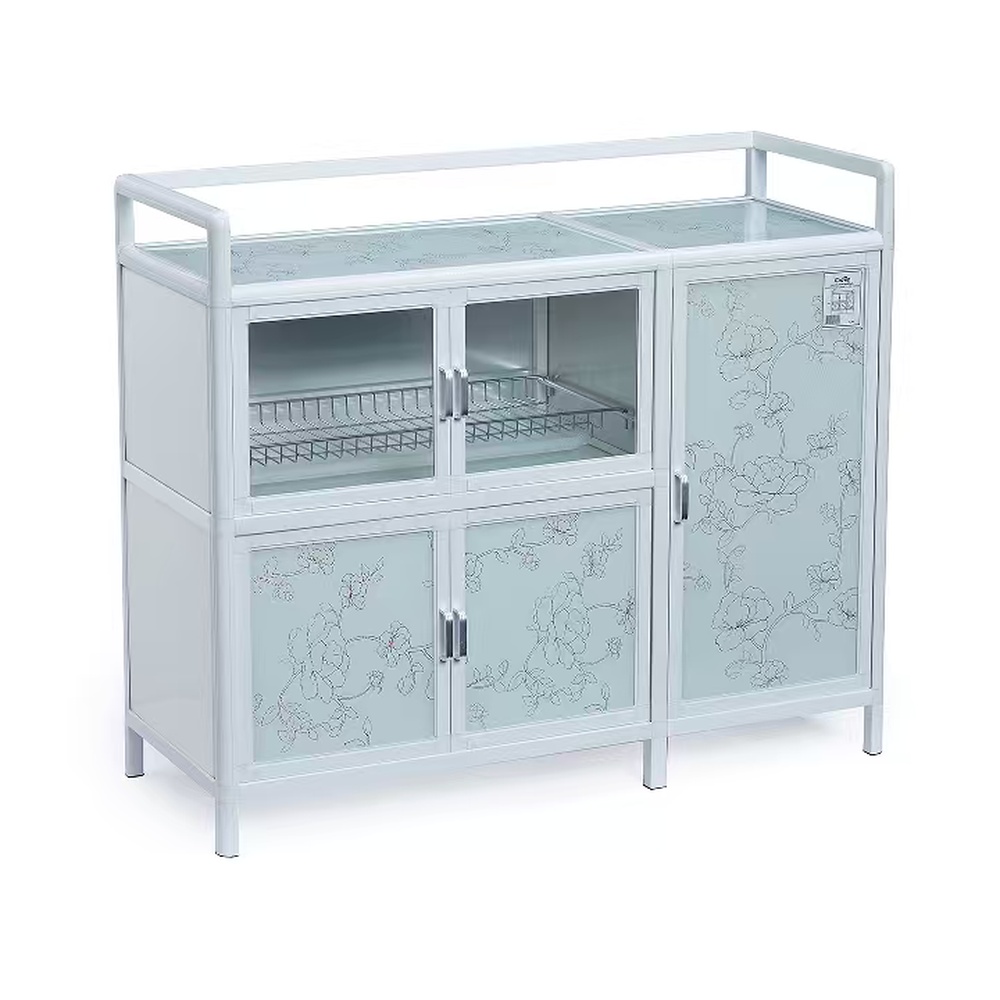 CLOSE ตู้อเนกประสงค์อลูมิเนียม 97x38x83 ซม. AURA WHITE