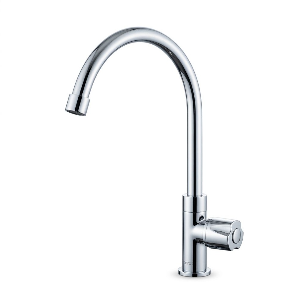 Karat Faucet ก๊อกอ่างล้างจานทองเหลือง แบบติดเคาน์เตอร์ ตัว U รุ่น EC-04-511-50