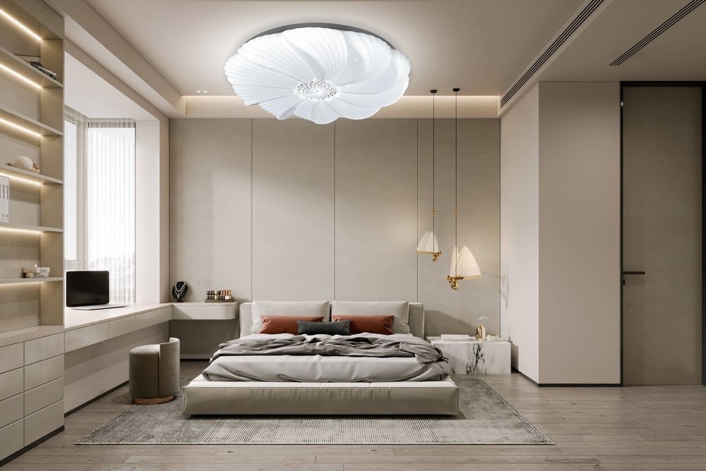 EILON โคมไฟเพดาน LED 24W รุ่นMVY4007-SIN-24 ลิลลี่ป๊อป แสงเดย์ไลท์