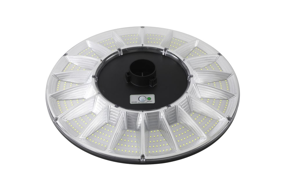 EILON โคมไฟสนาม UFO โซลาร์เซลล์ พร้อมรีโมท 600W รุ่น ETYD-XHD55-600W แสงคูลไวท์ (เฉพาะตัวโคม)