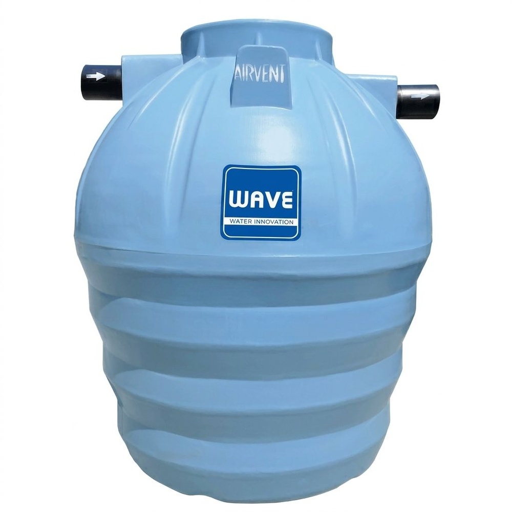 WAVE ถังบำบัดน้ำเสียชนิดกรอง ขนาด 800L รุ่น WF สีเทา
