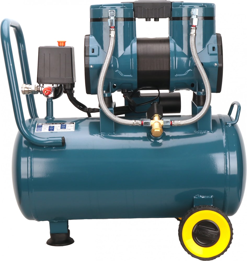 BISON ปั๊มลมไร้น้ำมัน 2HP ขนาด 30 ลิตร รุ่น 1600W-30L