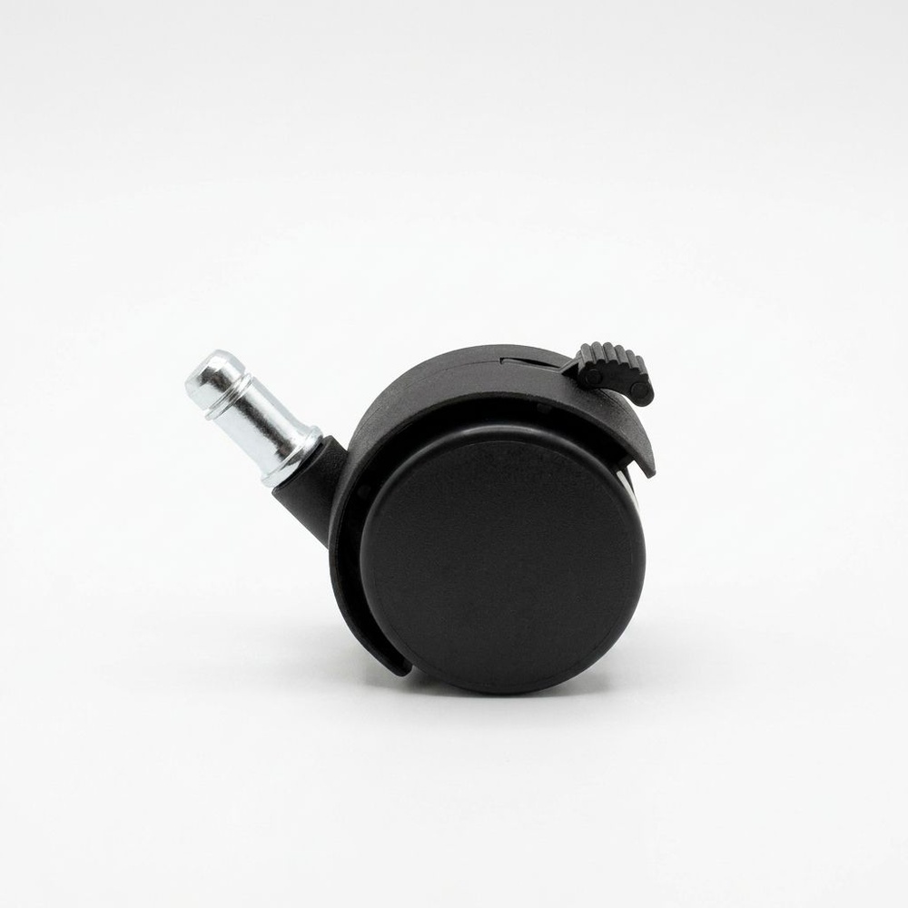 KAMPER ล้อแกนเดือย Black Nylon มีเบรค 50มม (2นิ้ว) รุ่น TWFFB-50