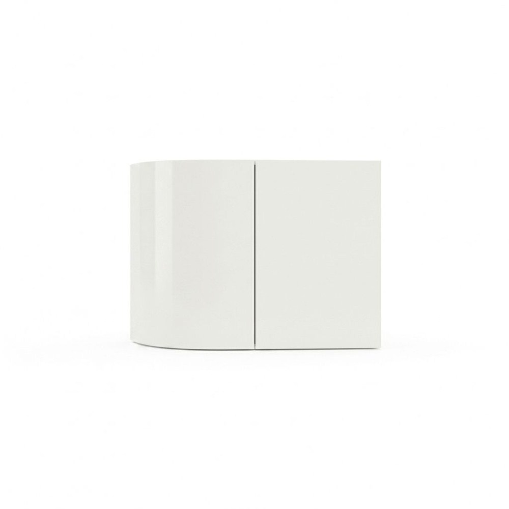 KITZCHO ตู้แขวนเข้ามุมซ้ายบานทึบตรง6080 KENCURWCF6080LDI สีไดมอนด์