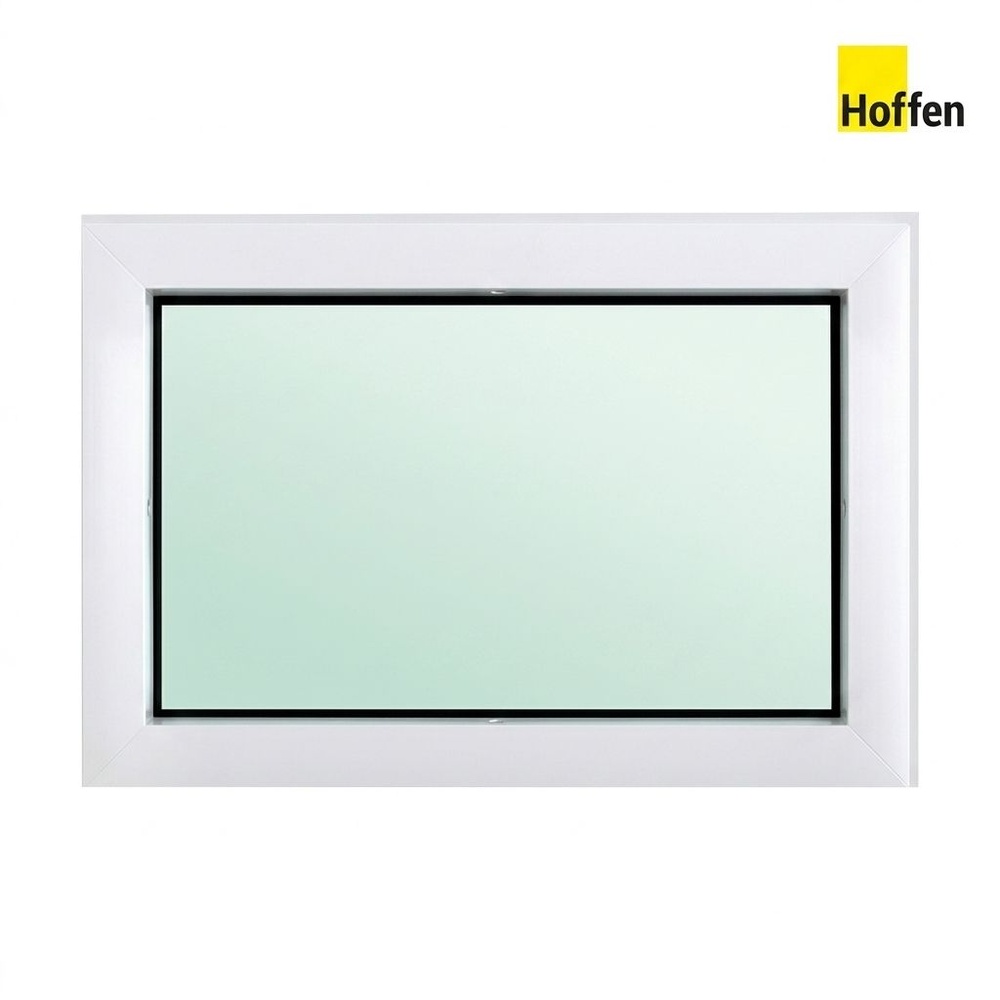HOFFEN PRO หน้าต่างไวนิล ช่องแสง W2 60x40ซม.สีขาว