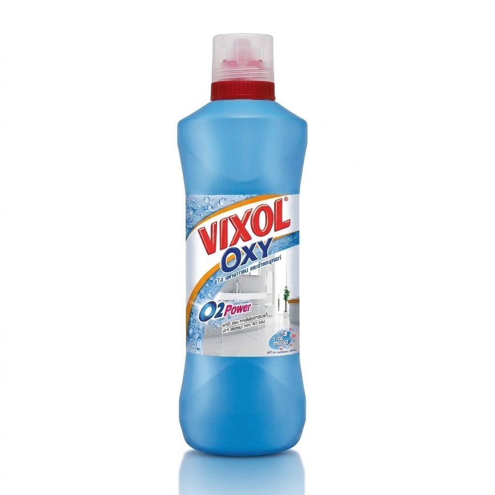 VIXOL วิกซอล ออกซี่ น้ำยาล้างห้องน้ำ ขนาด 700 มล. สีฟ้า