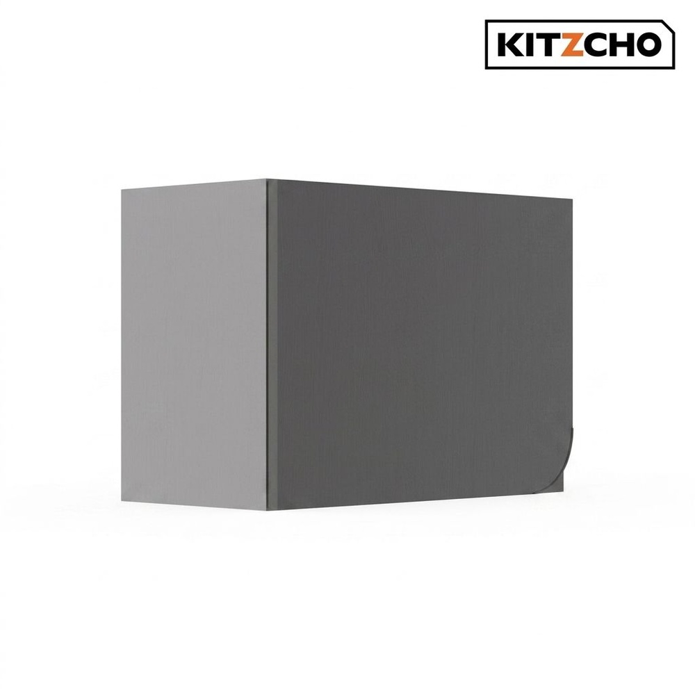 KITZCHO ตู้แขวนบานทึบตรงเปิดซ้าย4060 KENCURWFT4060LGR สีแกรไฟต์