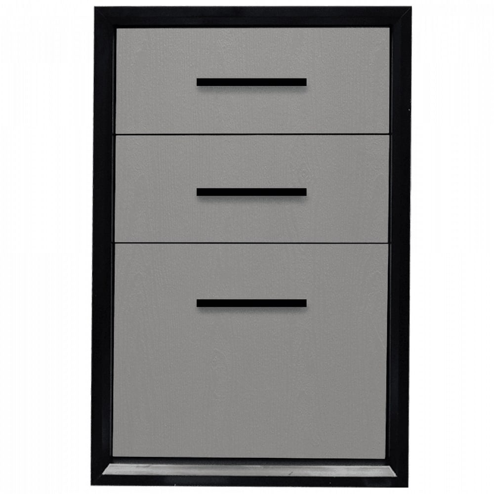 CLOSE ตู้ลิ้นชัก UPVC LABARIS ขนาด 45.5X65.5 ซม. สีเทา