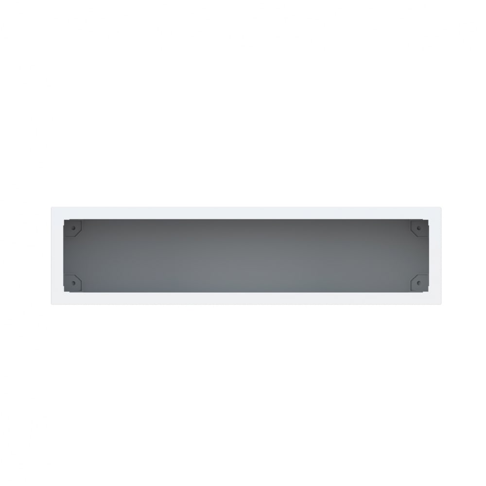 CLOSE Lumine ช่องแขวนเสริม uPVC 80x20x30 ซม. เซาะร่อง สีเพียวไวท์