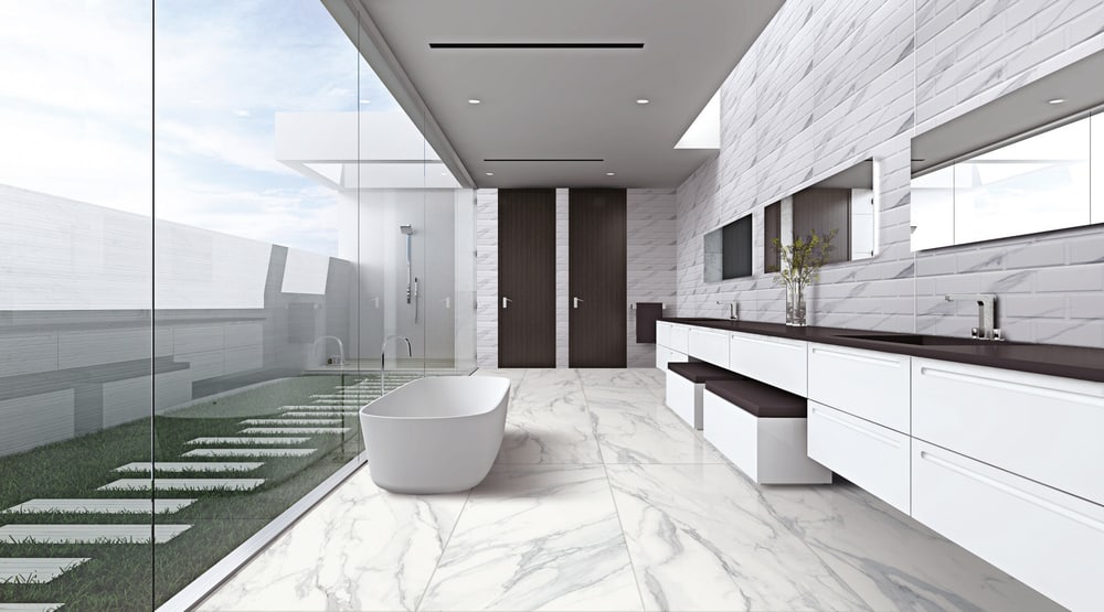Marbella กระเบื้องเซรามิคปูผนัง 30x60 ซม. รุ่น มงบรอง JM0608 Gloss (9P)