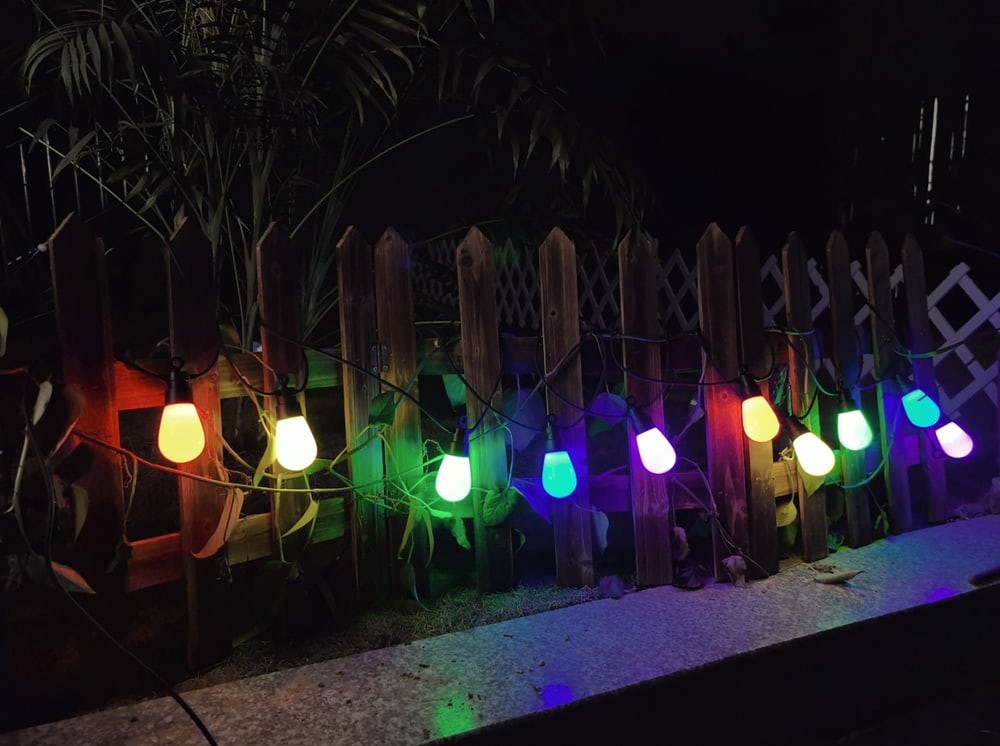 EILON ไฟระย้าตกแต่งเทศกาล โซลาร์เซลล์ 10 หลอด ยาว 8เมตร 10W รุ่น ETDC-8M10D-QBRGB แสง RGB