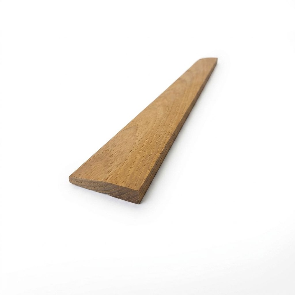 คิ้วไม้สักSJK26 3/8"x1.1/2"x6ฟุต