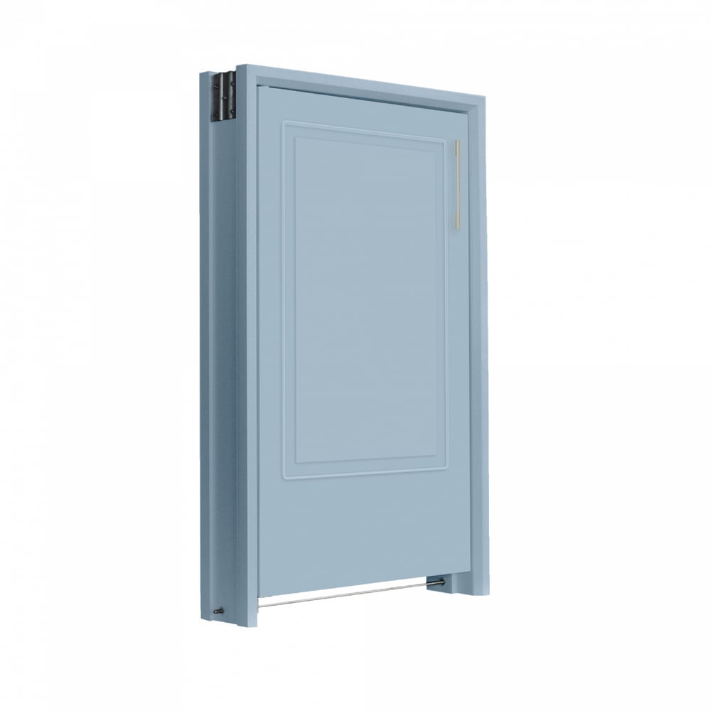 CLOSE บานซิงค์ถังแก๊ส ABS TATE Blue dux ขนาด 45.5x79x10cm สีบลูดั๊ก