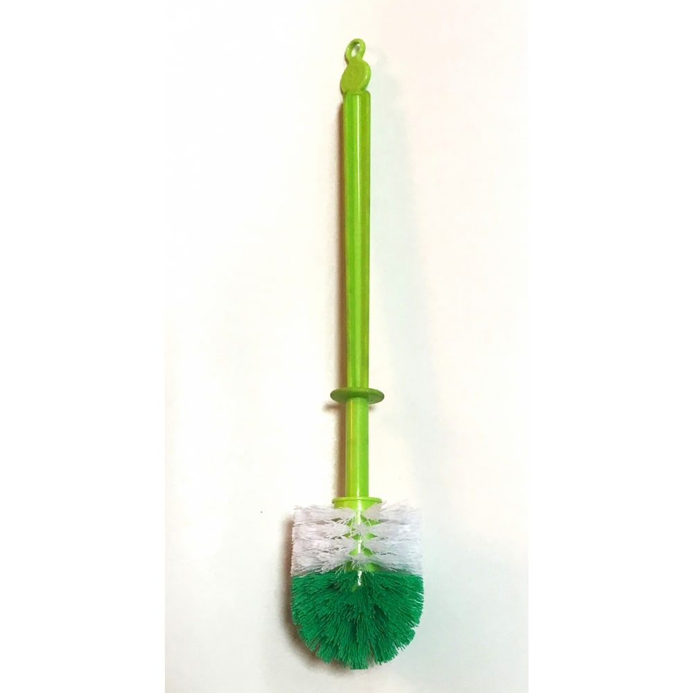 Anchor แปรงสุขภัณฑ์เดี่ยว หัวกลม ตราสมอ รุ่น WC5 สีเขียว